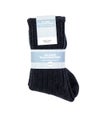Finnish Wool Socks, Midnight Black
