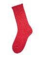 Finnish Wool Socks, Lingonberry Red