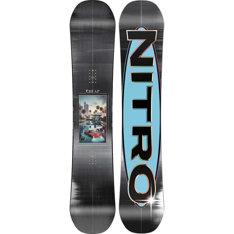Nitro Cheap Thrills &ndash; Park Snowboard for Rails, Street & Playful Riding