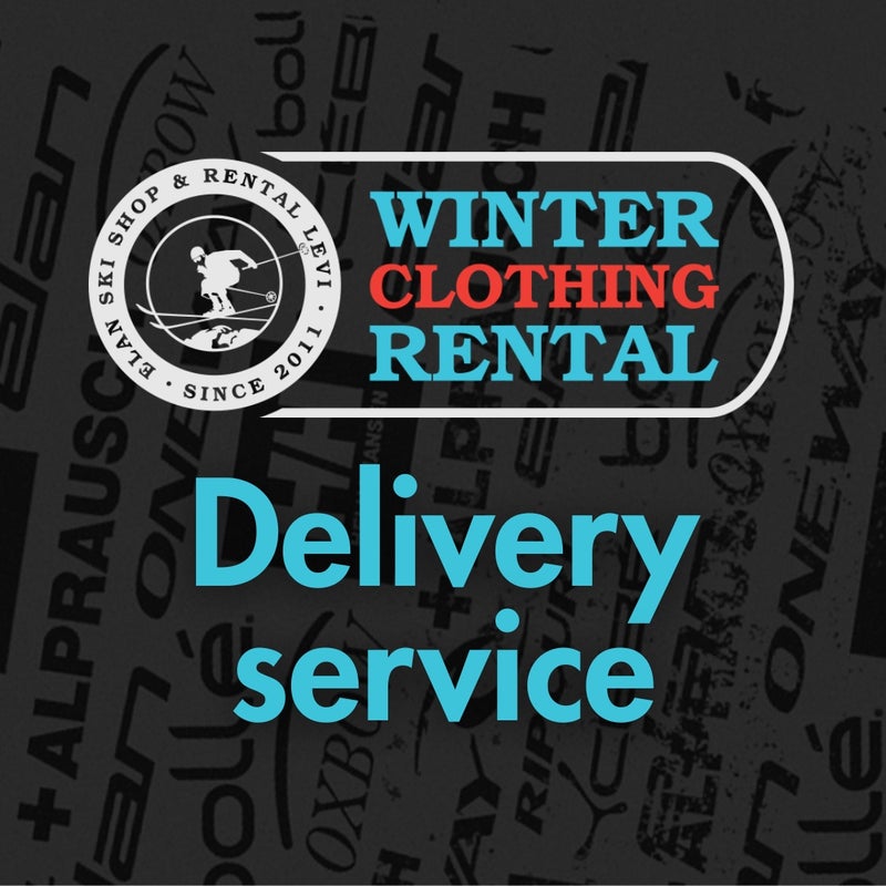 Clothing rental delivery to cabin or apartment (15 km)